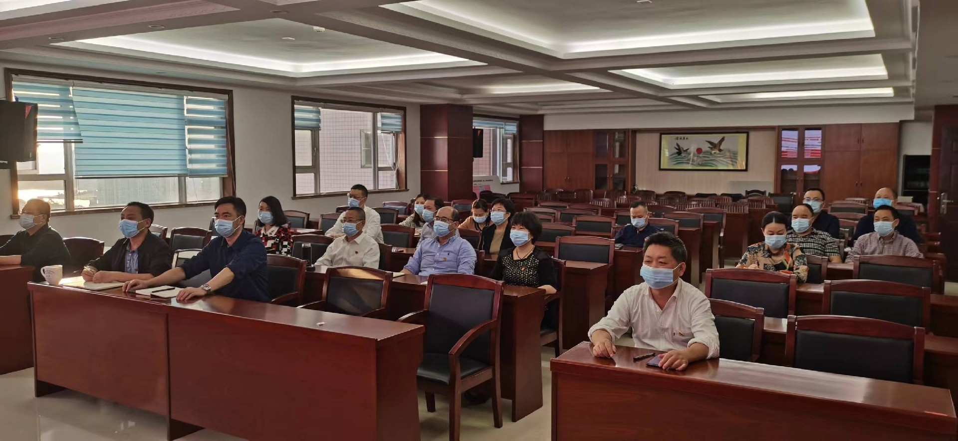 中南建設集團組織收看省地質院學習貫徹黨的二十大精神省委宣講團報告會