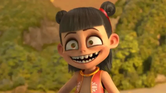 中南建設集團組織觀影《哪吒之魔童鬧?！贰诓磺亩窢幹懈形蛳蛏舷蛏频牧α? class=